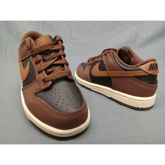 Nike Other - Nike Dunk Low (PSE) Sneakers Leather Black Tan Cacao Size 3Y NEW NO BOX!